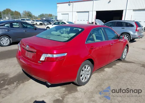2008 Toyota Camry Hybrid z USA, uszkodzony, nr VIN 4T1BB46K78U054236